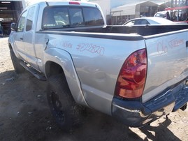 2006 Toyota Tacoma Silver Extended Cab 4.0L AT 2WD #Z22820